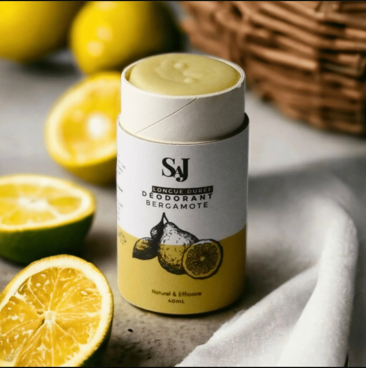 Déodorant Solide Bergamote Longue Durée