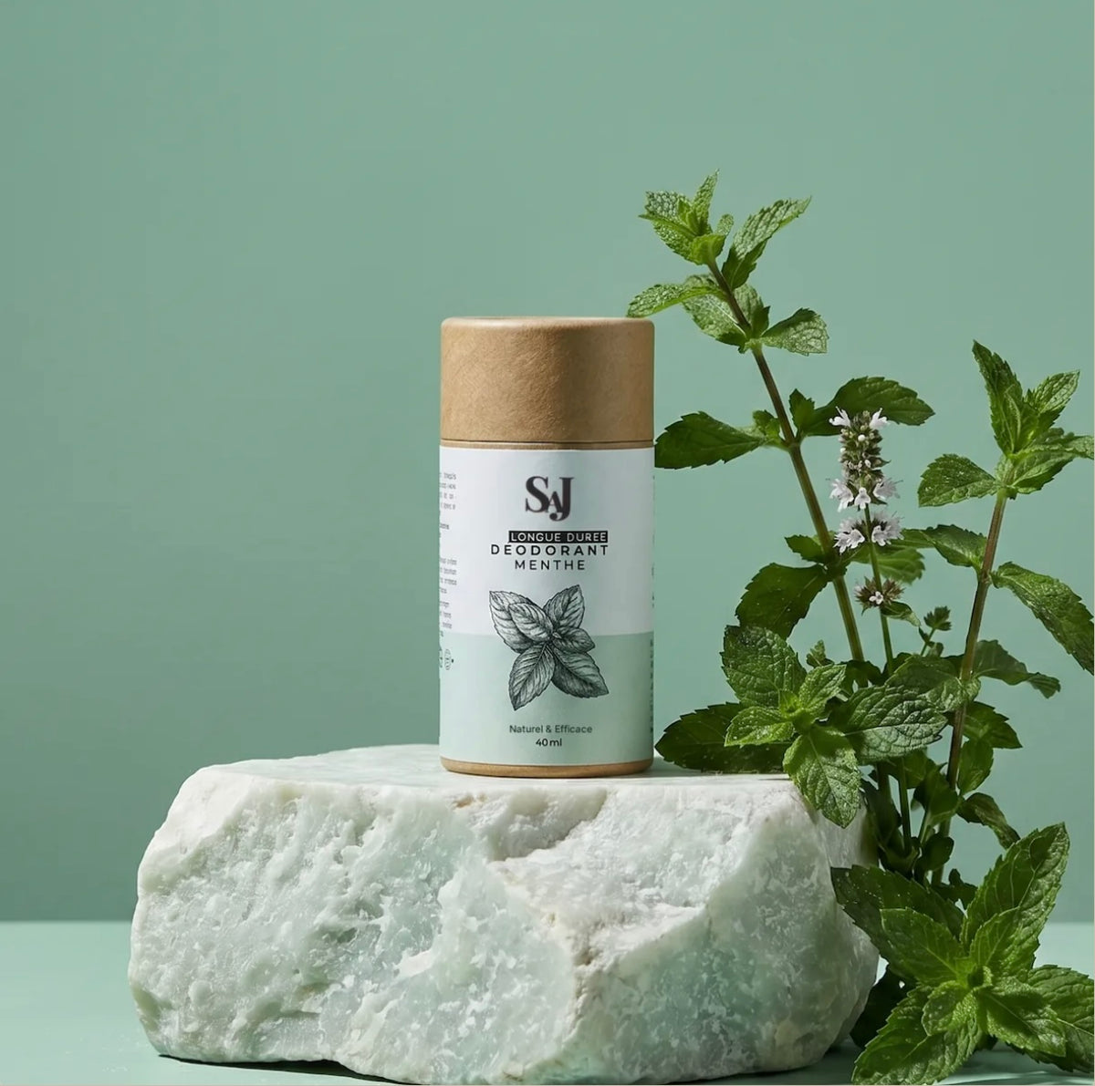 Déodorant Solide Menthe Longue Dures