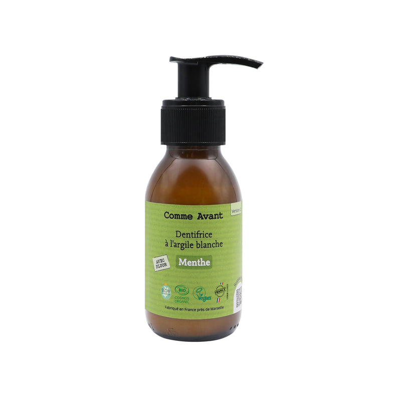 Dentifrices en pâte à la menthe